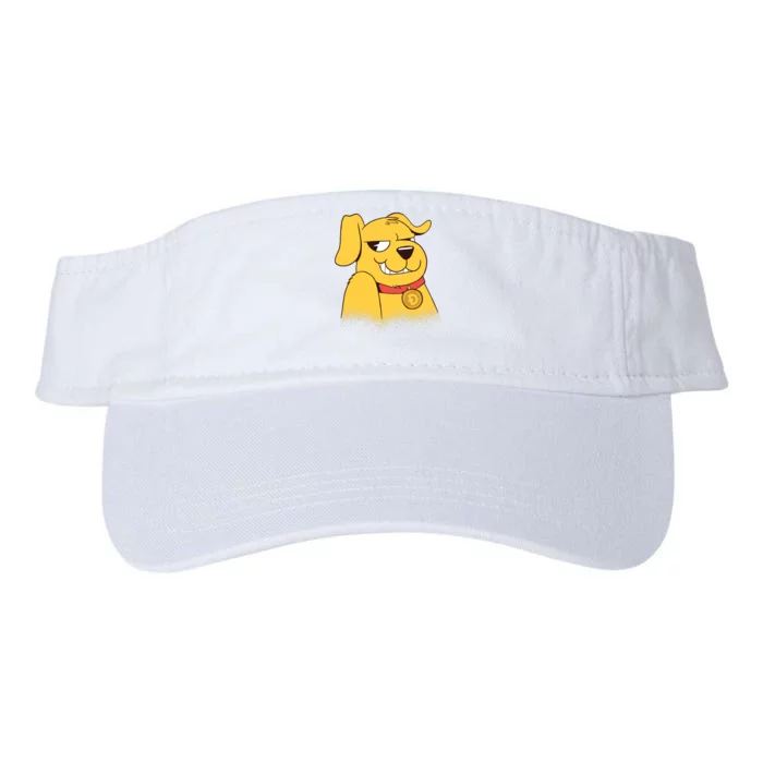 DogeCoin Dog Valucap Bio-Washed Visor