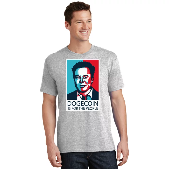 Dogecoin Is For The People Elon Musk T-Shirt