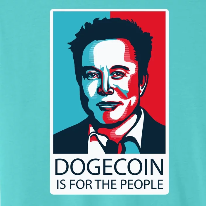 Dogecoin Is For The People Elon Musk ChromaSoft Performance T-Shirt