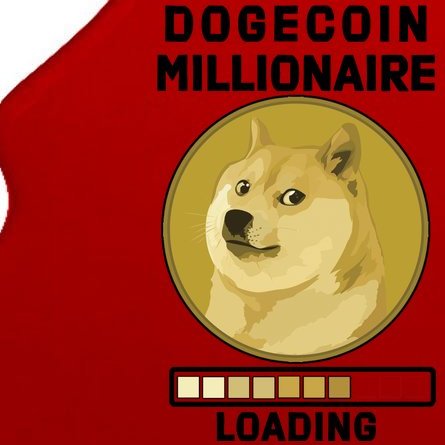 Dogecoin Millionaire Loading Funny Doge Crypto Tree Ornament