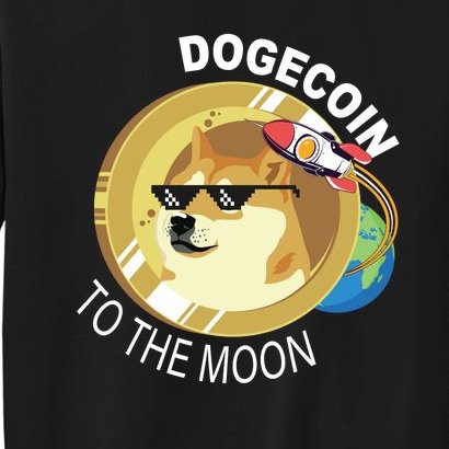 Dogecoin to the moon Sweatshirt