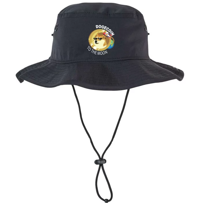 Dogecoin to the moon Legacy Cool Fit Booney Bucket Hat