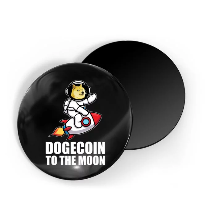 DogeCoin To The Moon Doge Crypto Magnet