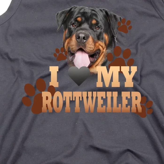 Dogs - I Love My Rottweiler Tank Top