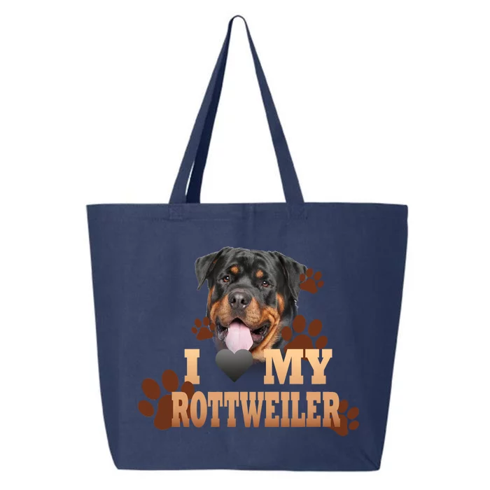 Dogs - I Love My Rottweiler 25L Jumbo Tote