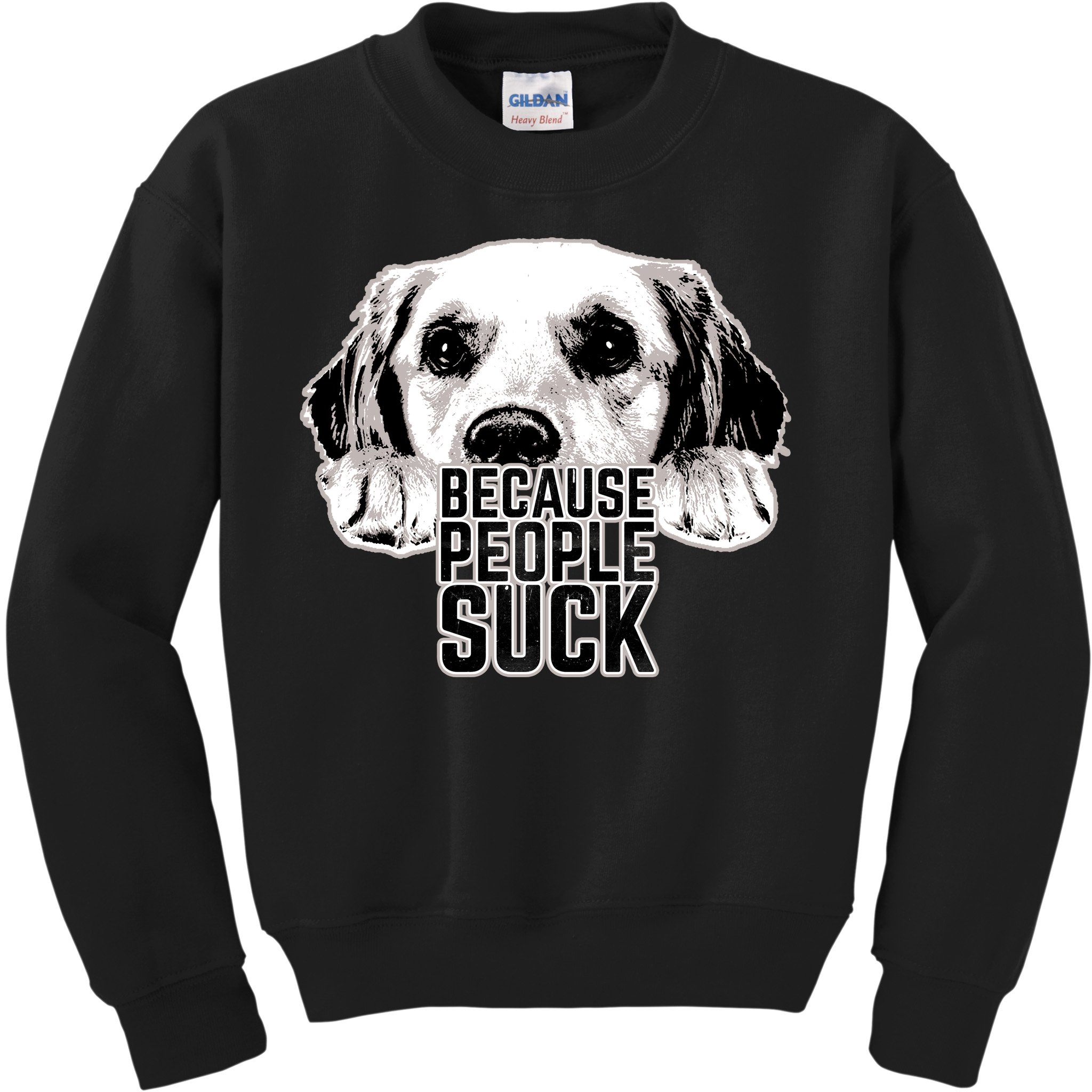 Dogs. Because People Suck T-shirt // Funny Tee // Dog Tshirt