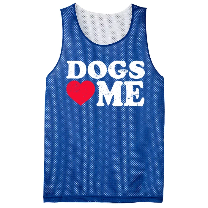 Dogs Love Me Mesh Reversible Basketball Jersey Tank