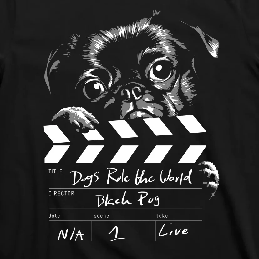 Dogs Rule The World Cute Director T-Shirt