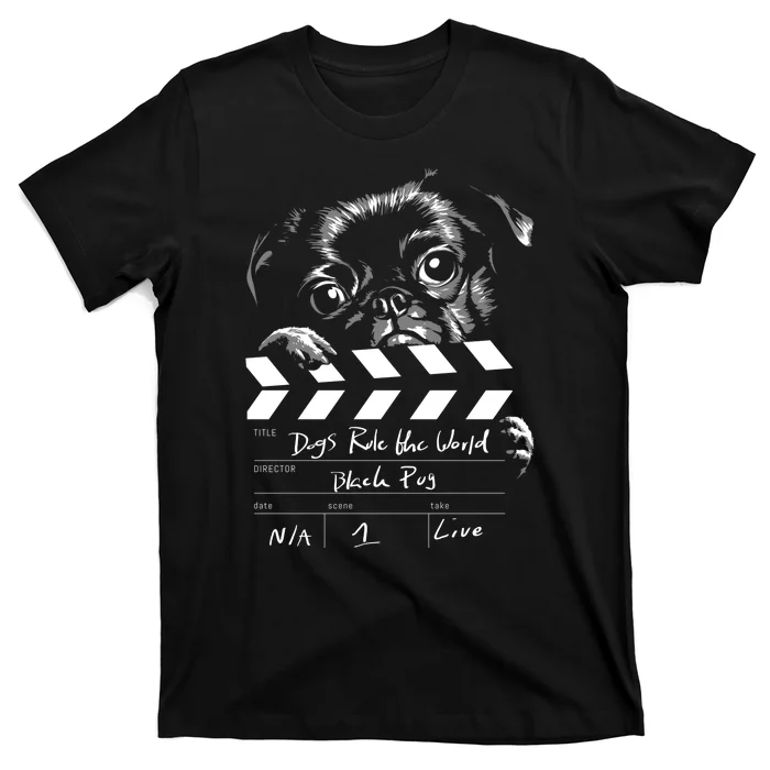 Dogs Rule The World Cute Director T-Shirt