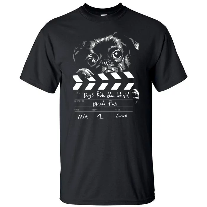 Dogs Rule The World Cute Director Tall T-Shirt