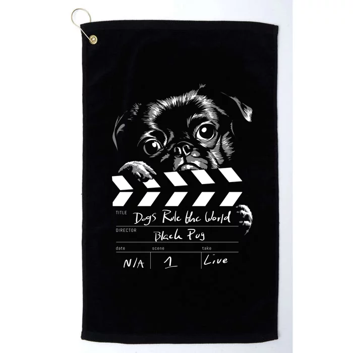 Dogs Rule The World Cute Director Platinum Collection Golf Towel