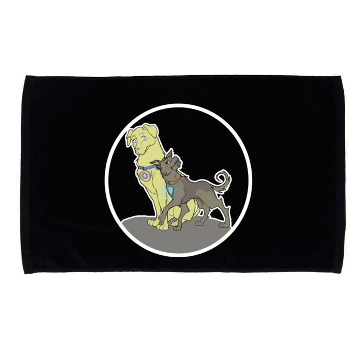 Dogs Steve N Tony Microfiber Hand Towel