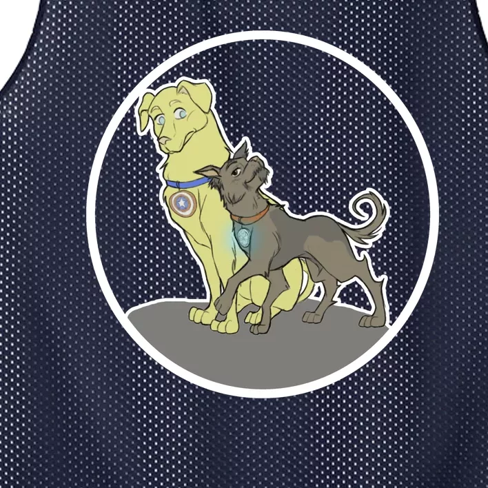 Dogs Steve N Tony Mesh Reversible Basketball Jersey Tank