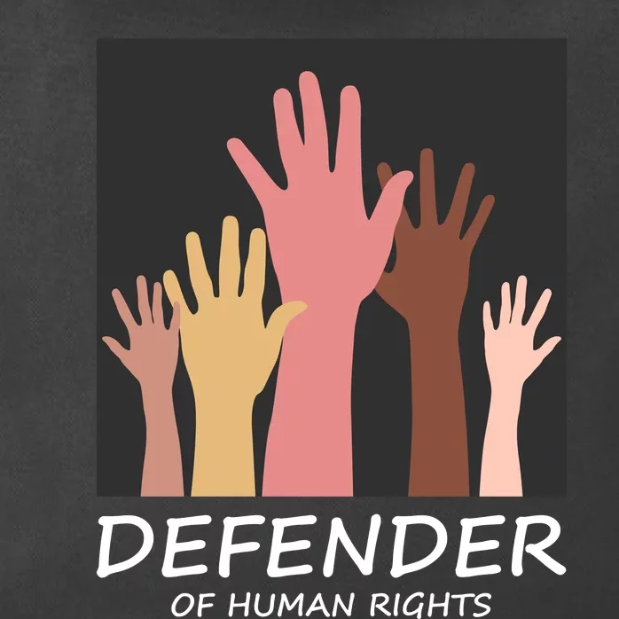 Defender Of Human Rights Zip Tote Bag