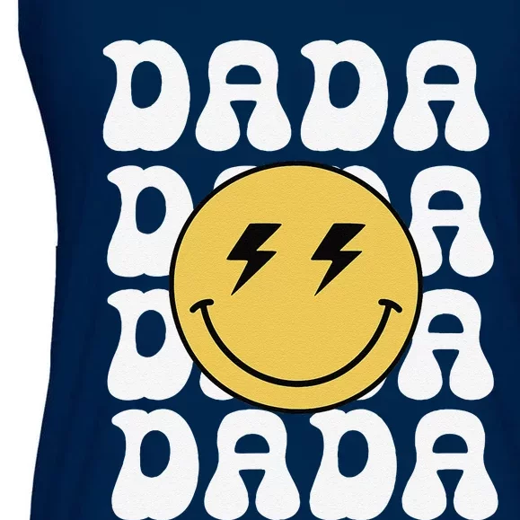 Dada One Happy Dude Birthday Theme Family Matching Ladies Essential Flowy Tank