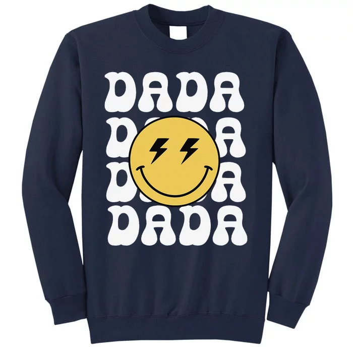 Dada One Happy Dude Birthday Theme Family Matching Tall Sweatshirt