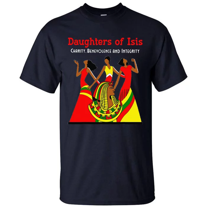 Daughters Of Isis DOI PHA Shriners AEAONMS OES Mother's Day Tall T-Shirt