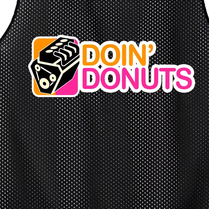 Doin' Donuts Mesh Reversible Basketball Jersey Tank