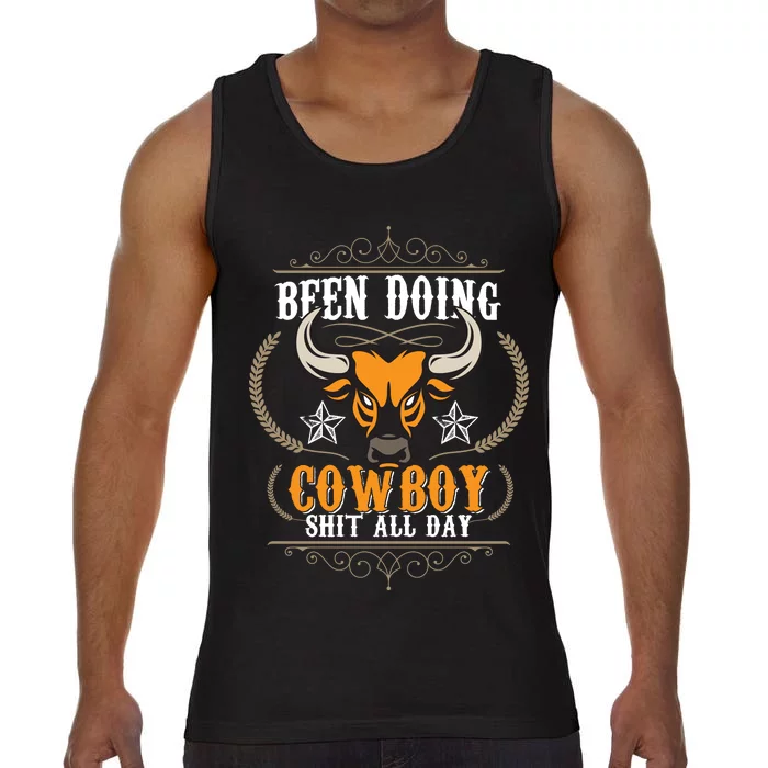 Doing Cowboy Shit All Day Comfort Colors® Tank Top