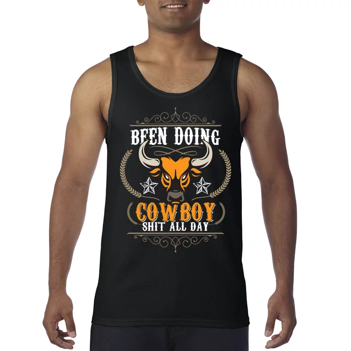 Doing Cowboy Shit All Day Tank Top