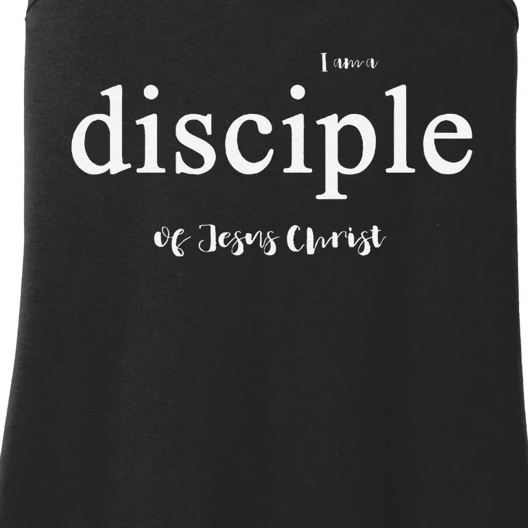 Disciple Of Jesus Christ Gospel Theme Ladies Essential Tank