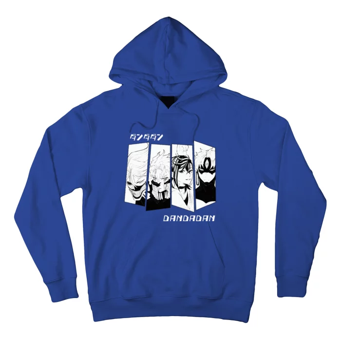 Dandadan Okarun Momo Cool Anime Manga Characters Hoodie