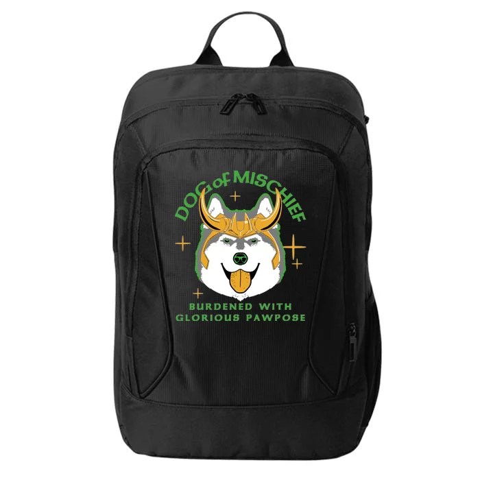 Dog Of Mischief City Backpack