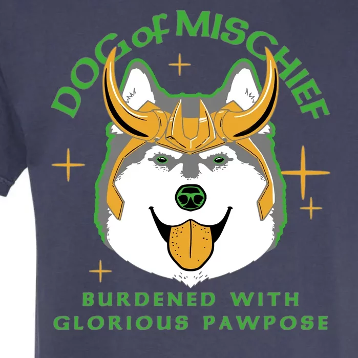 Dog Of Mischief Garment-Dyed Heavyweight T-Shirt