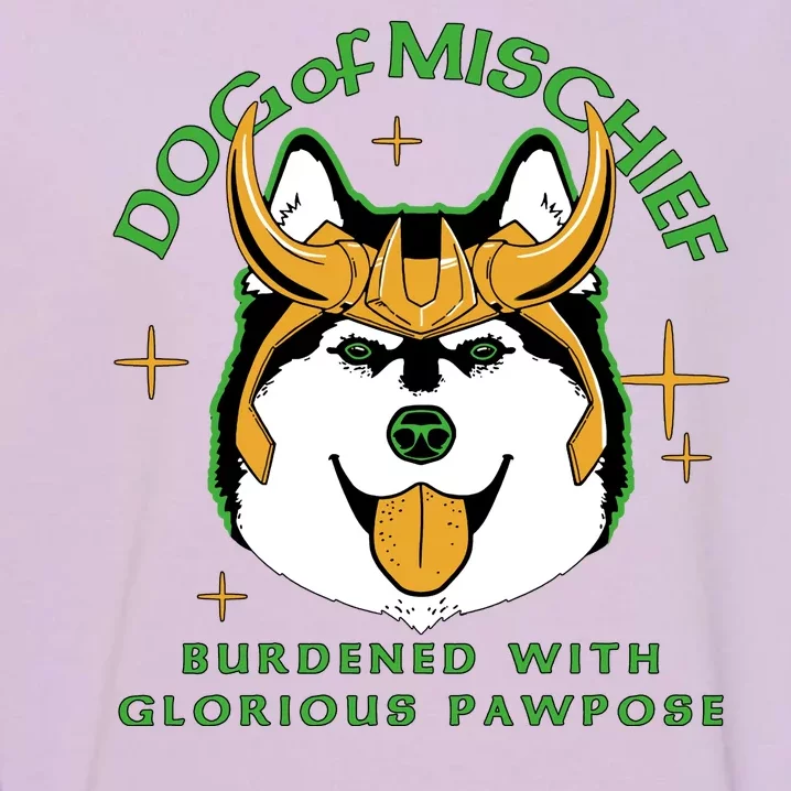 Dog Of Mischief Garment-Dyed Sweatshirt