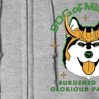 Dog Of Mischief Full Zip Hoodie