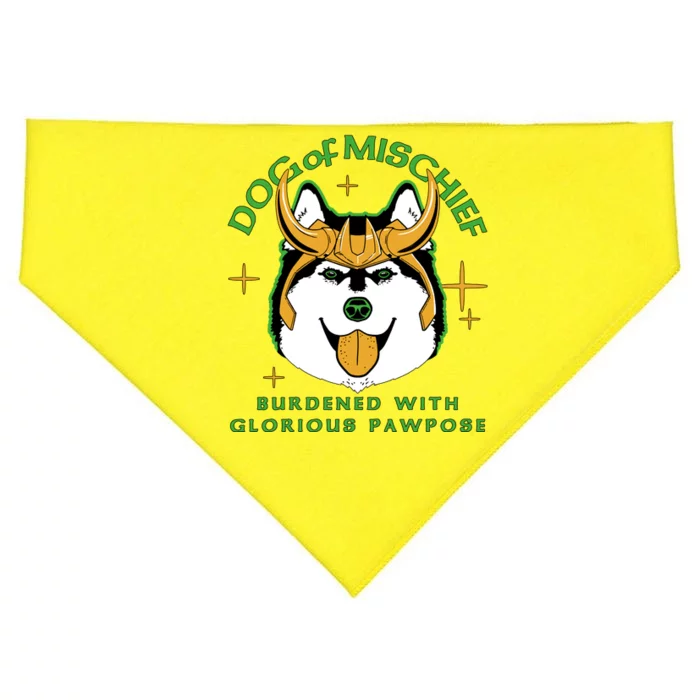 Dog Of Mischief USA-Made Doggie Bandana