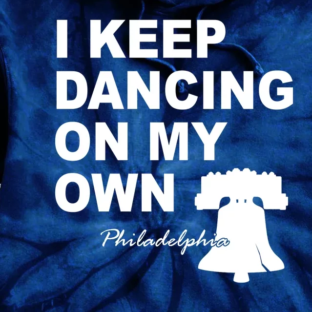 Dancing On My Own Philadelphia Baseball Tie Dye Hoodie