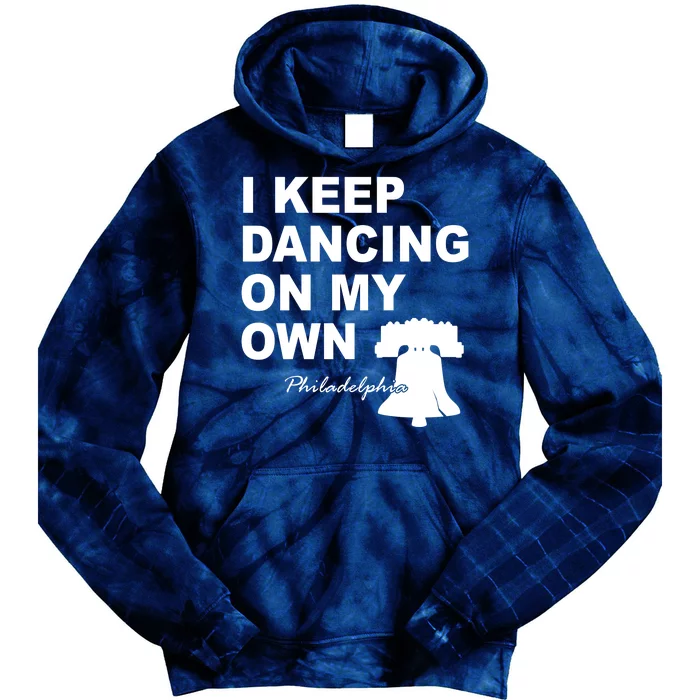 Dancing On My Own Philadelphia Baseball Tie Dye Hoodie