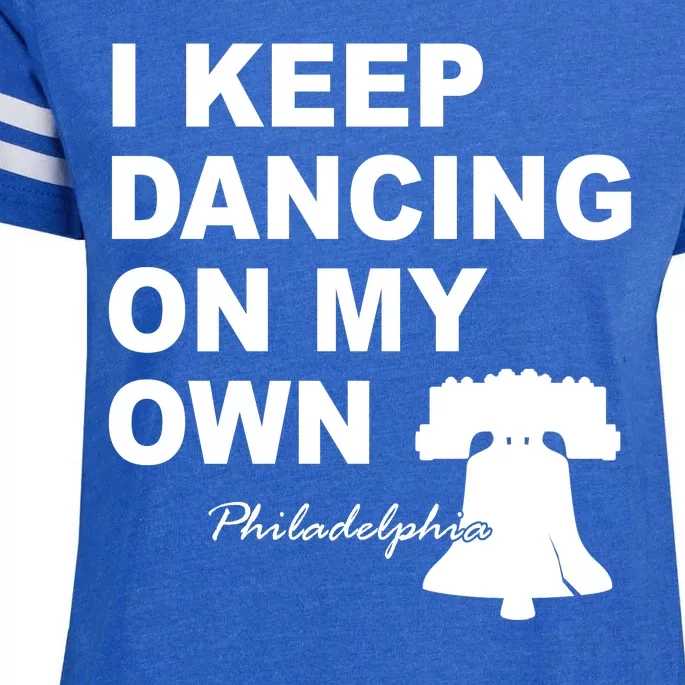 Dancing On My Own Philadelphia Baseball Enza Ladies Jersey Football T-Shirt