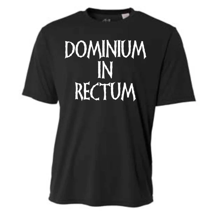 Dominium In Rectum Cooling Performance Crew T-Shirt