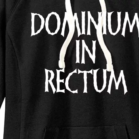 Dominium In Rectum Women's Fleece Hoodie