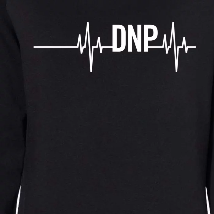 Doctor Of Nursing Practice Graduation Dnp Heartbeat Gift Womens California Wash Sweatshirt