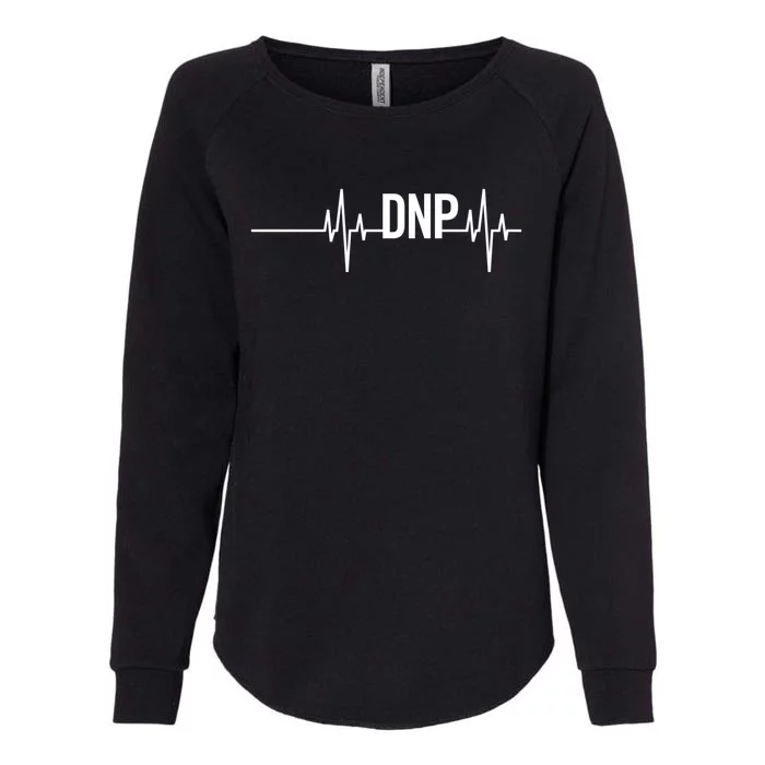 Doctor Of Nursing Practice Graduation Dnp Heartbeat Gift Womens California Wash Sweatshirt