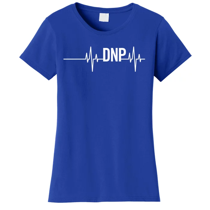 Doctor Of Nursing Practice Graduation Dnp Heartbeat Gift Women's T-Shirt