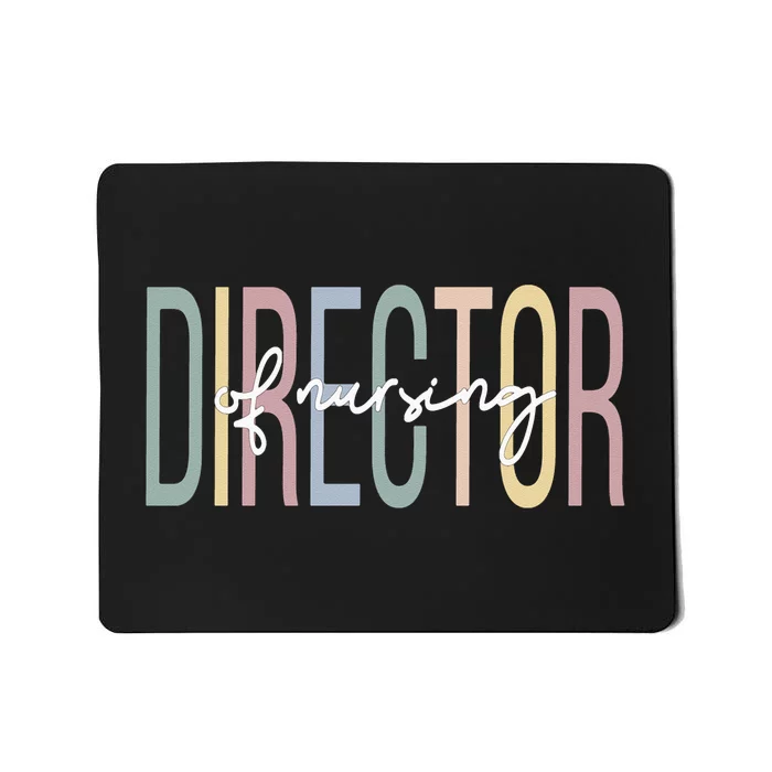 Director Of Nursing Boho Director Nurse Mousepad