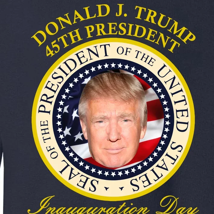 Donald J. Trump Presidential Seal Inauguration Toddler Sweatshirt