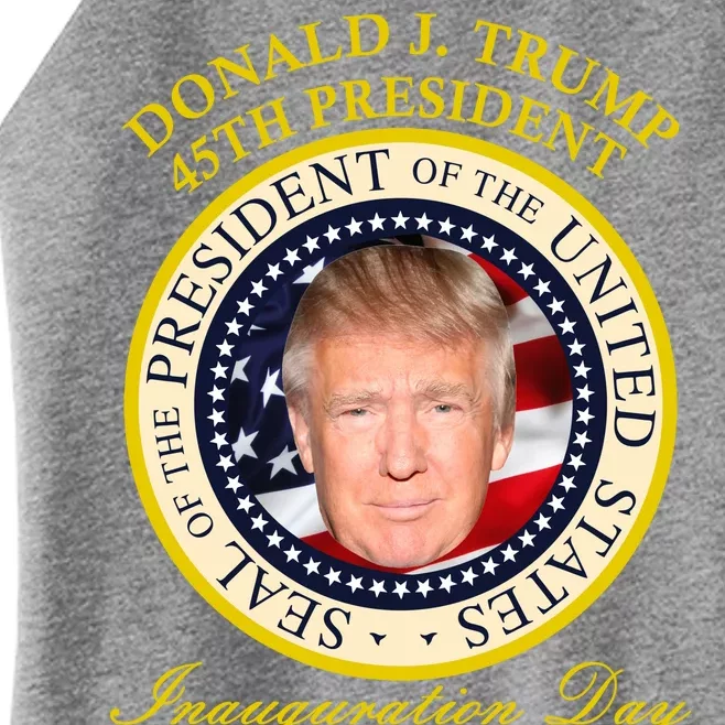 Donald J. Trump Presidential Seal Inauguration Women’s Perfect Tri Rocker Tank