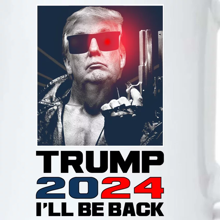 Donald Trump 2024 I'll Be Back Black Color Changing Mug