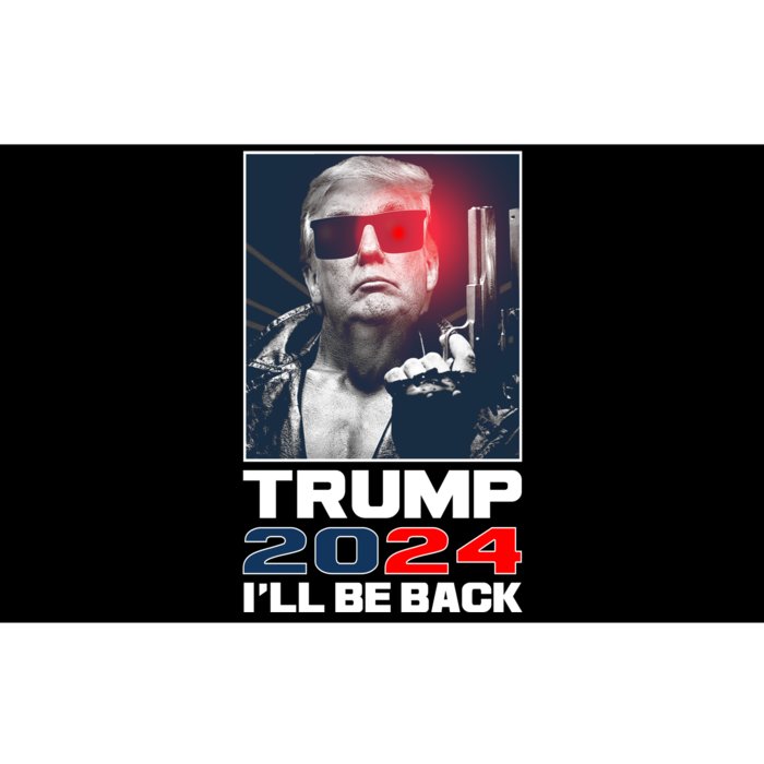 Donald Trump 2024 I'll Be Back Bumper Sticker