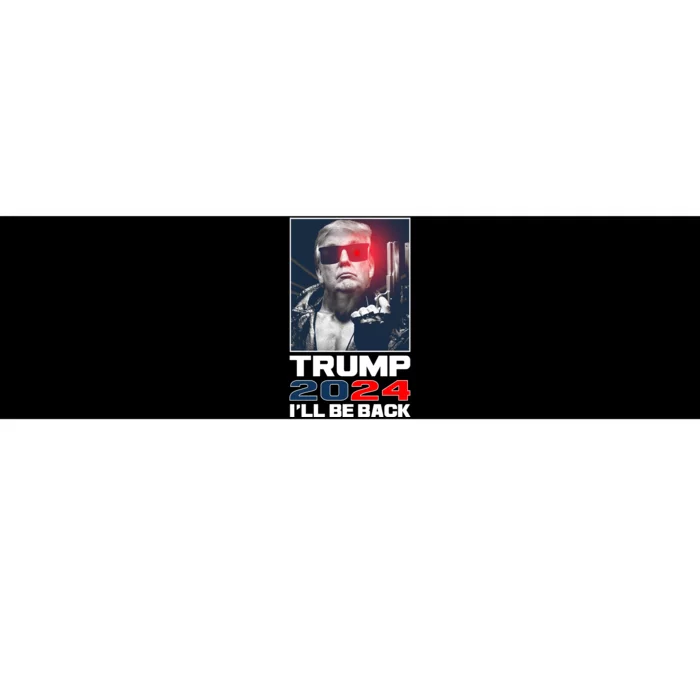 Donald Trump 2024 I'll Be Back Bumper Sticker