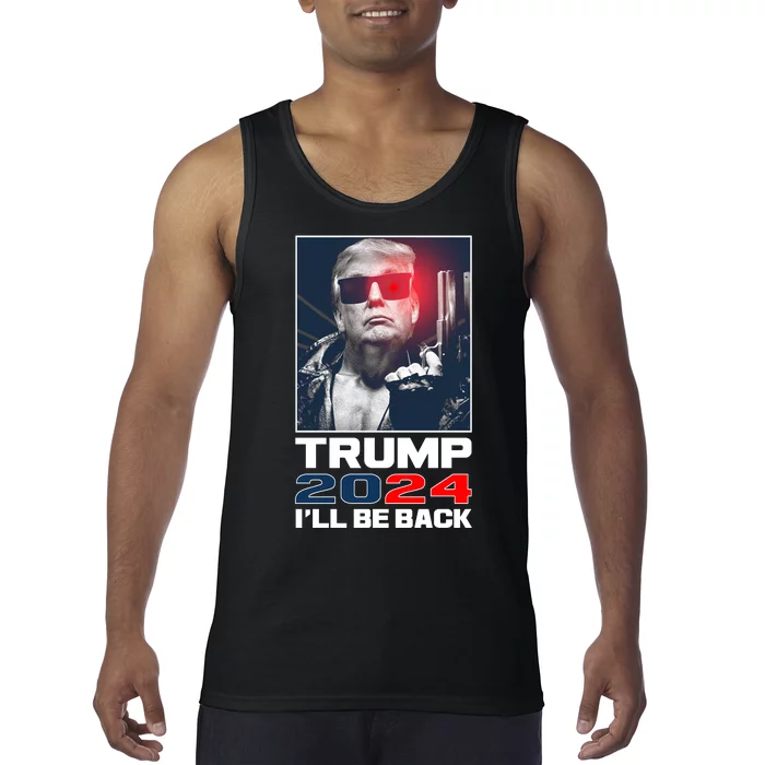 Donald Trump 2024 I'll Be Back Tank Top