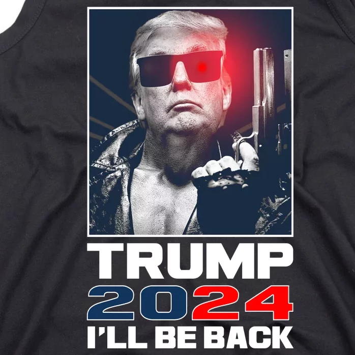 Donald Trump 2024 I'll Be Back Tank Top