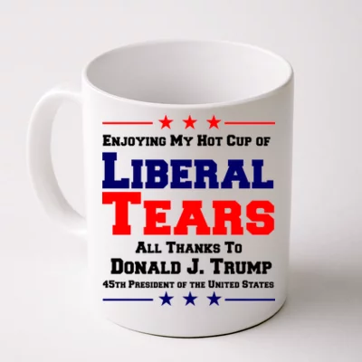 Sweet warm cup of Liberal Snowflake Tears mug