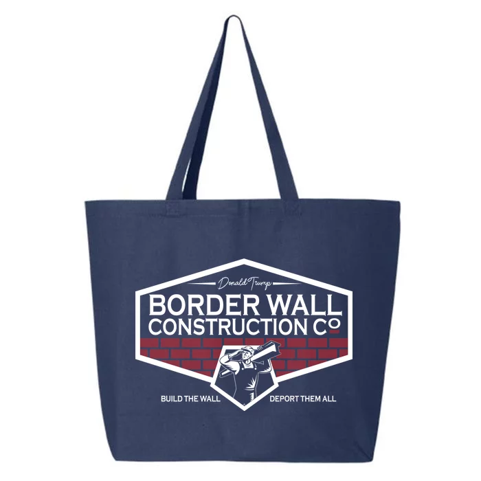 Donald Trump Border Wall Construction 25L Jumbo Tote