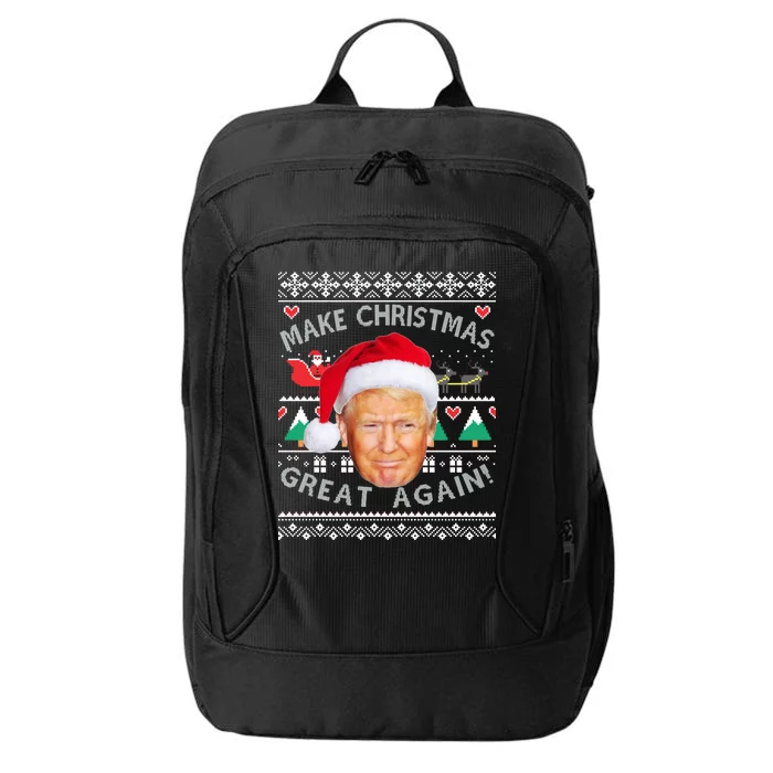 Donald Trump Christmas City Backpack